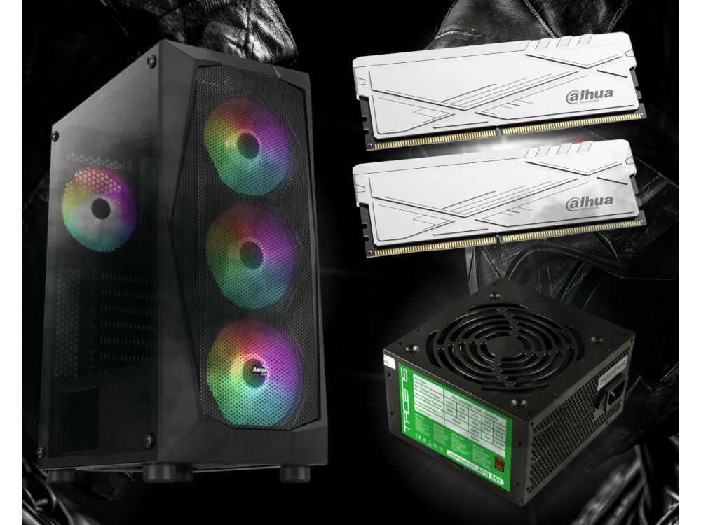 komputer gamingowy bsg striker v12 ryzen 5 16gb ddr4 512ssd win11 pro