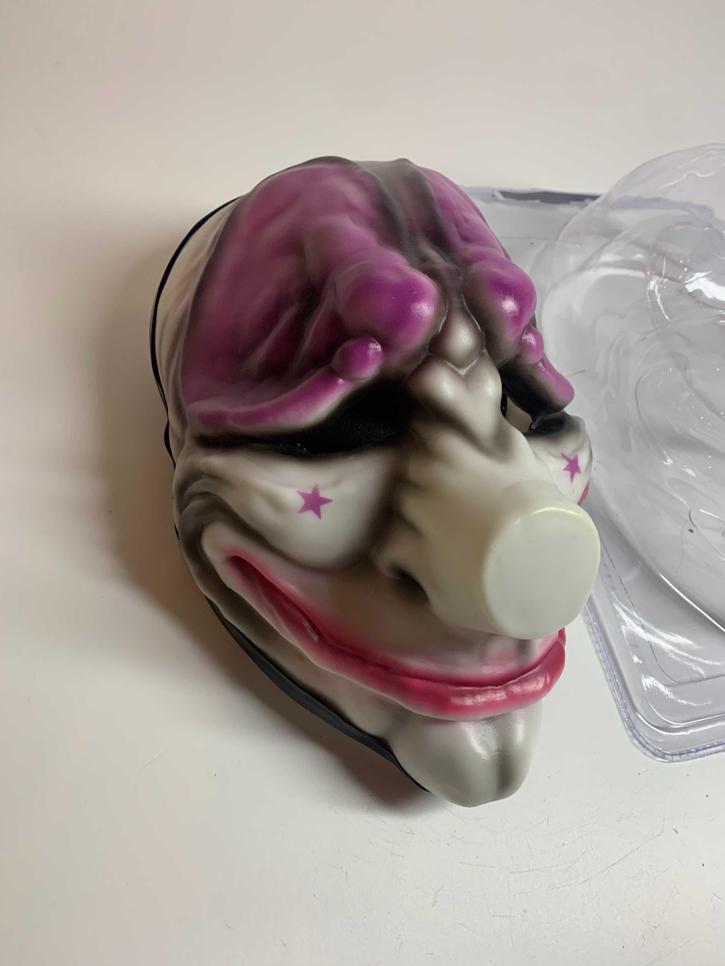 Maska na twarz Payday 2 Maska Hoxton plastik klaun czerwony UK Import