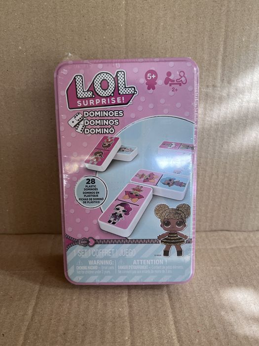 Гра доміно L.O.L. Surprise ЛОЛ в металевій коробці