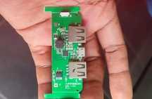 Плата конвертер, зарядного устройства на два USB-порта 5V 2A для 18650