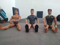 6 Bonecos Action Man, Anos 90, Hasbro