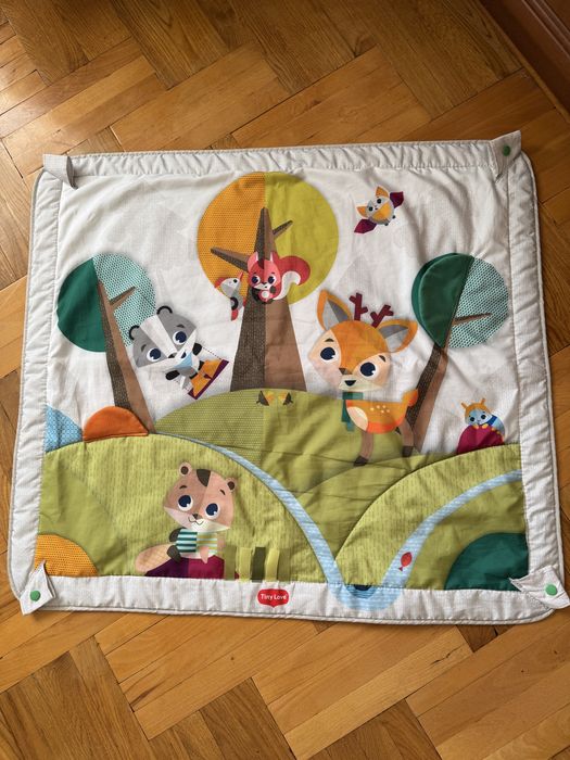 Дитячий розвиваючий килимок з дугами Tiny Love лісові друзі коврик