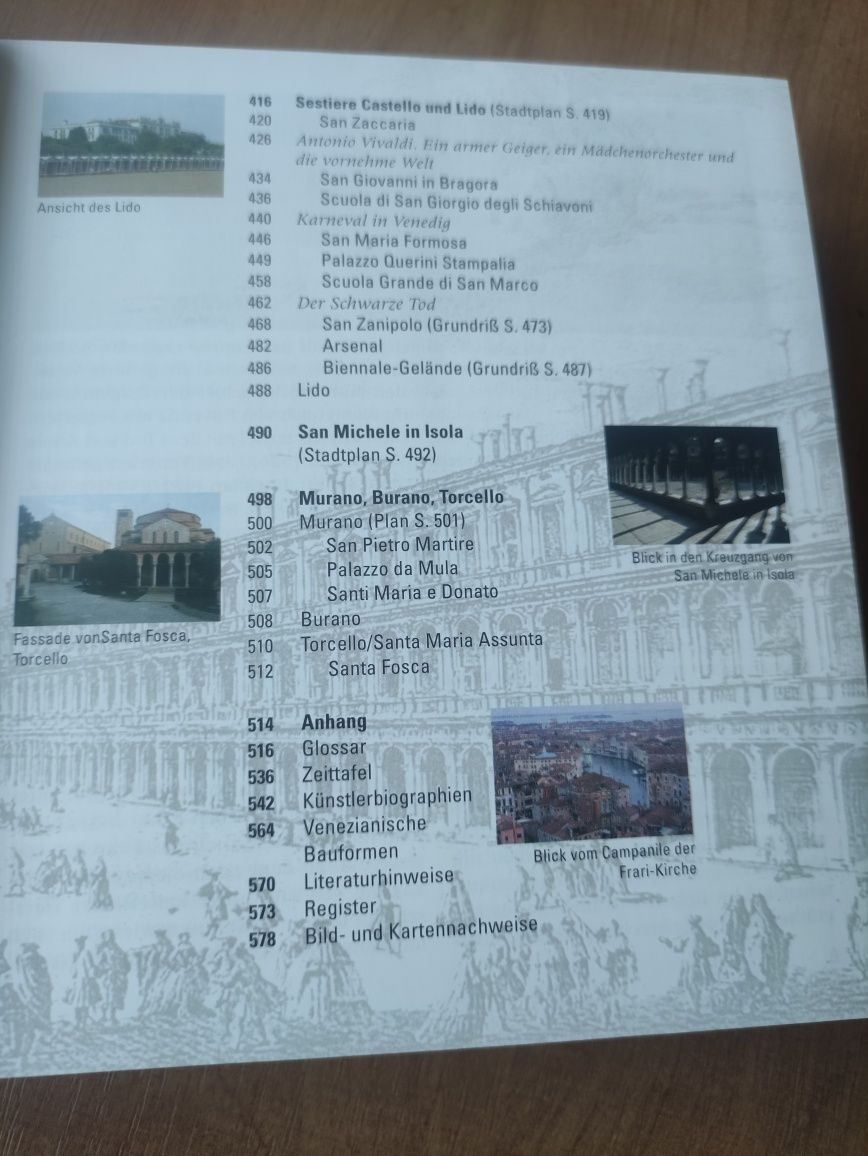 Album ,,Wenecja " Venedig w języku niemieckim