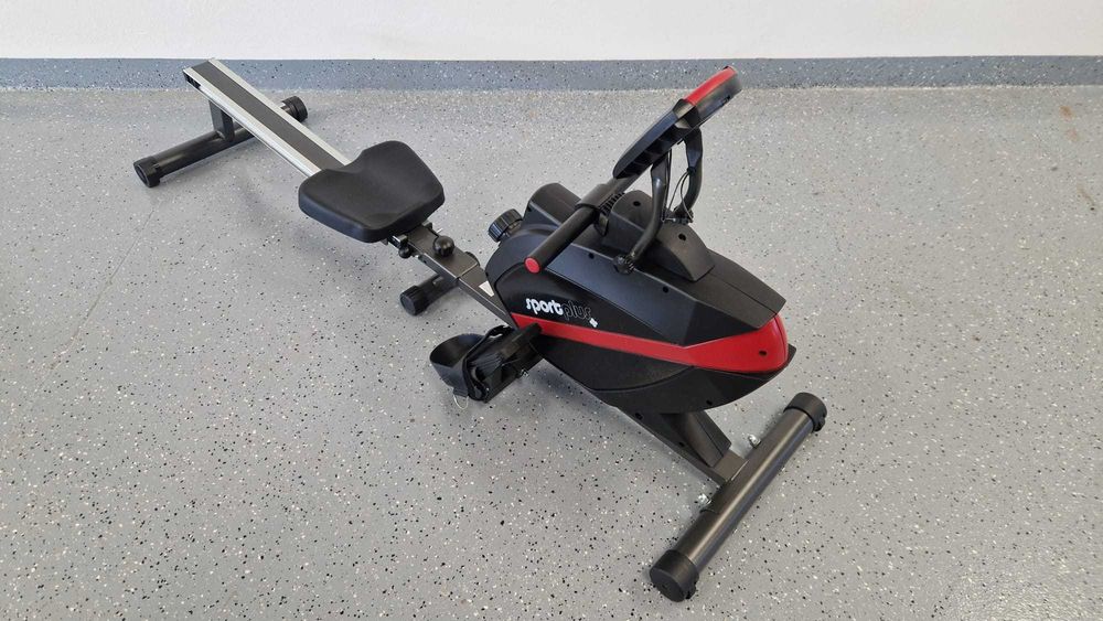 Wioślarz magnetyczny składany Ergometr cichy SportPlus SP-MR-008