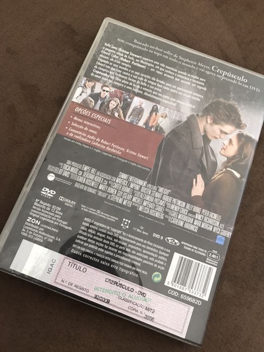 DVD “Crepúsculo”