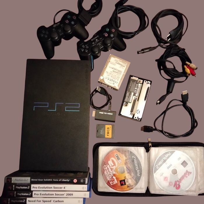 PlayStation 2 FAT (40 jogos) alterada