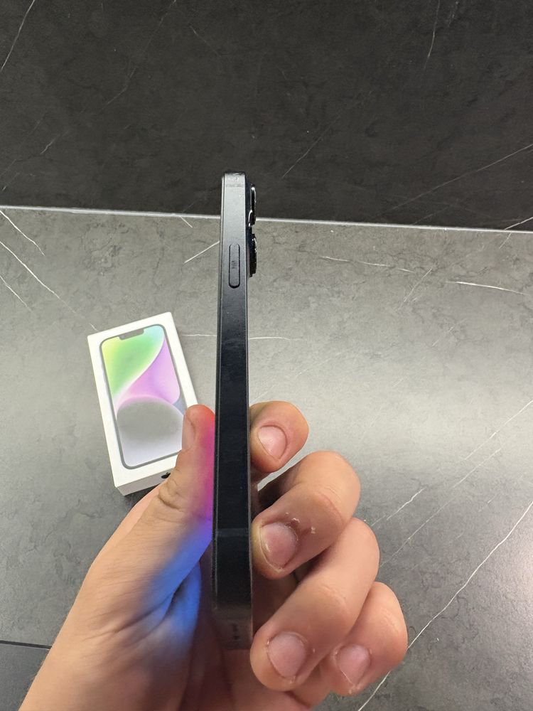 iPhone 14 - 128gb - 84% kondycja - czarny - stan idealny - komplet