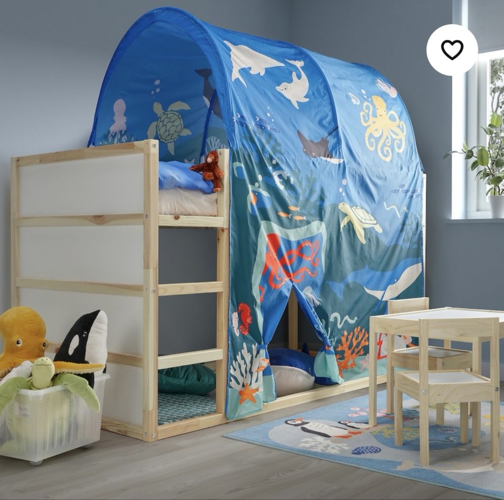 Cama criança com duas facetas