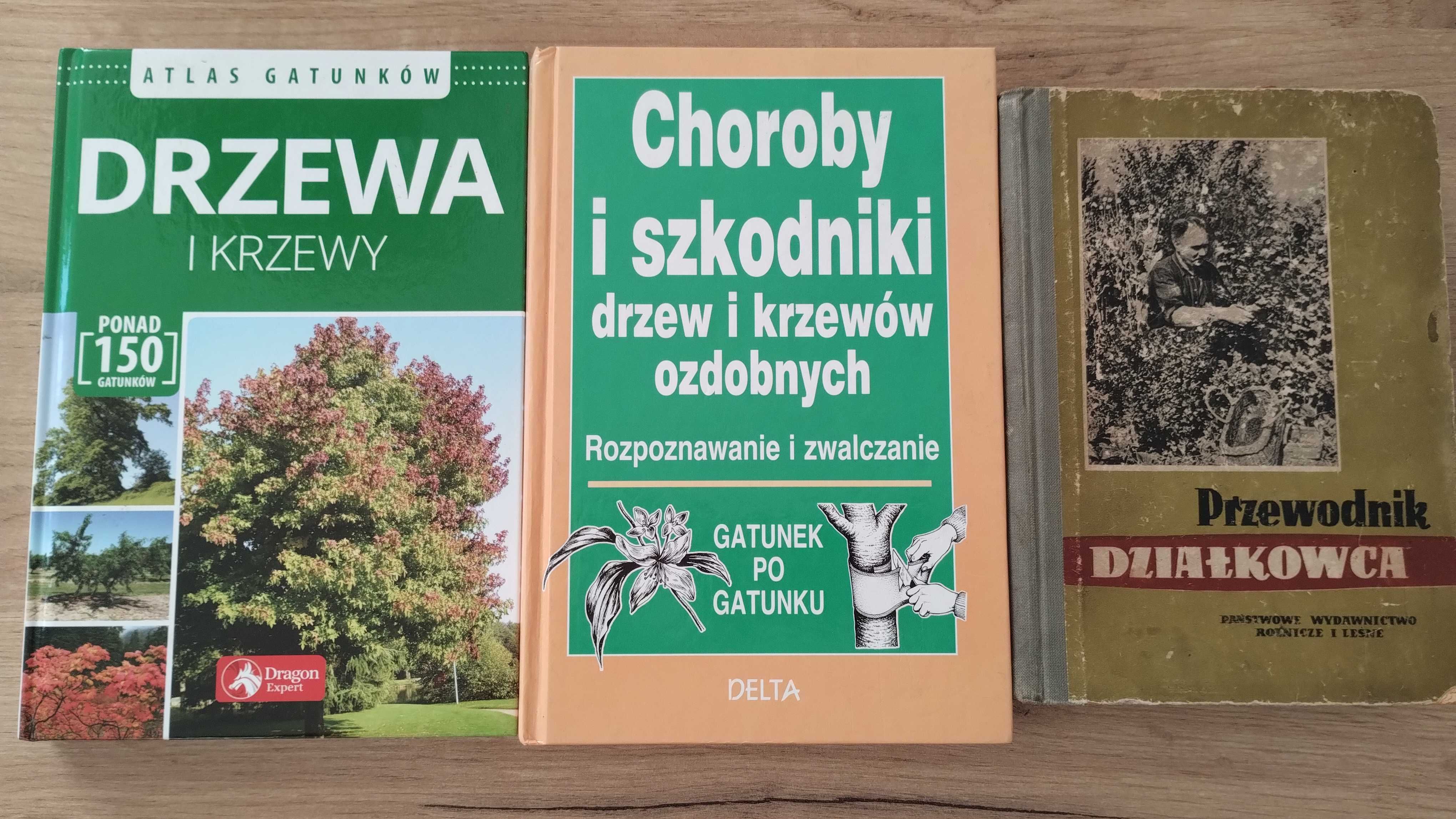 3x Drzewa i krzewy Choroby i szkodniki Przewodnik dzialkowca