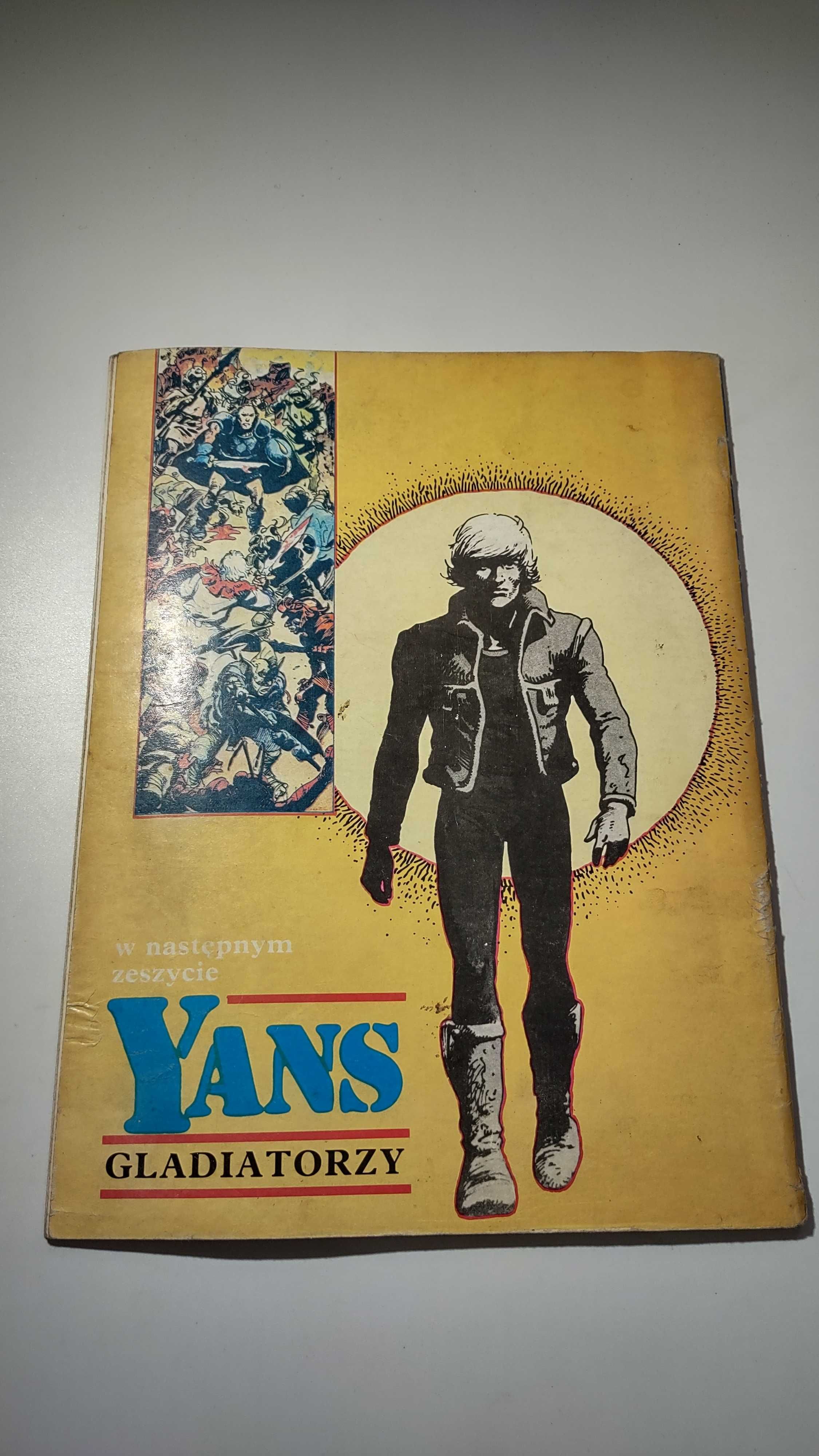 Komiks Fantastyka 4/88 Yans Mutanci z Xanai