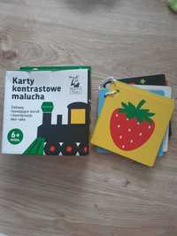 Karty kontrastowe 6+mies