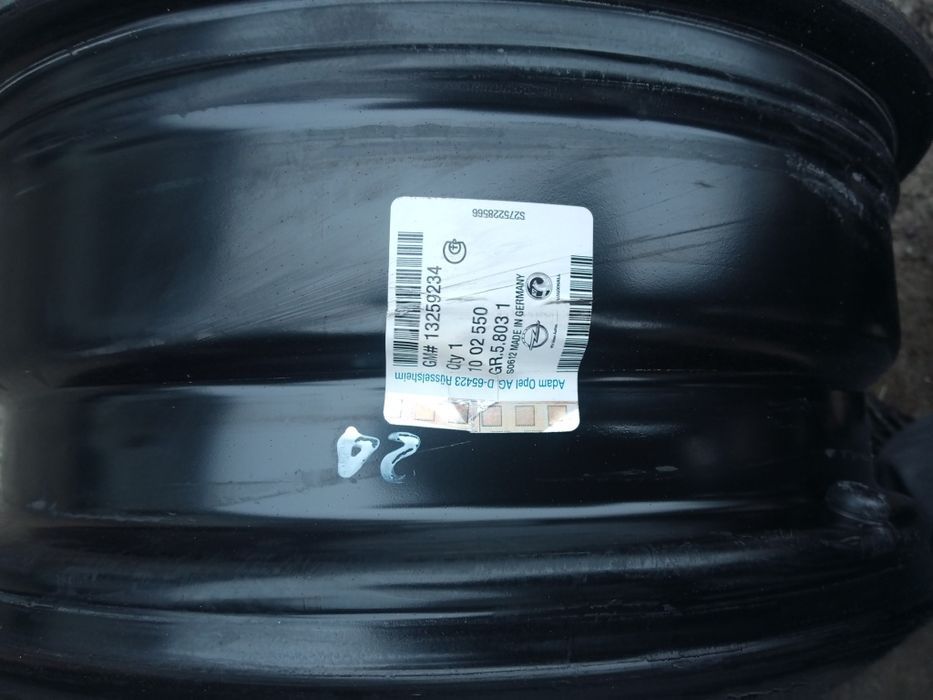5/105 r16 et39 Opel Диски
