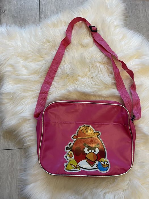 Torba na ramię Angry Birds różowa