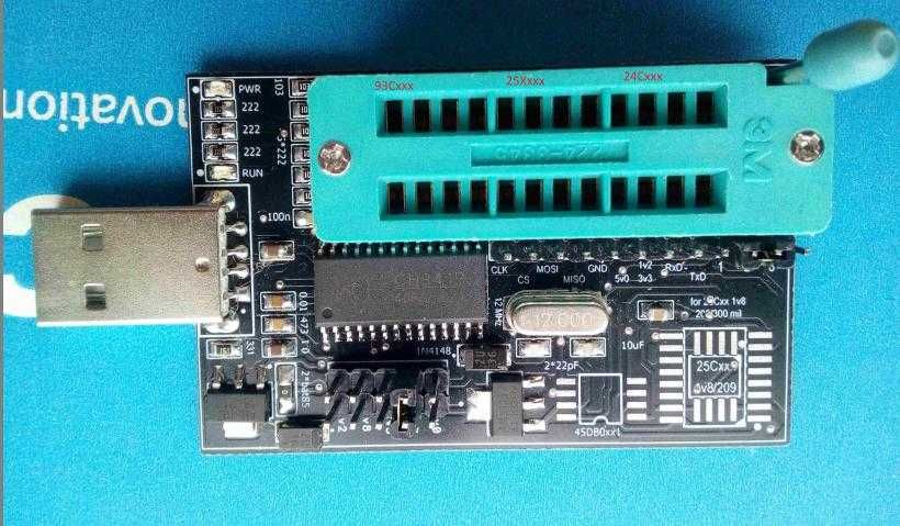 CH341A/B v. 2.0 с возможностью работы с м/с памяти с 1v2...5v0