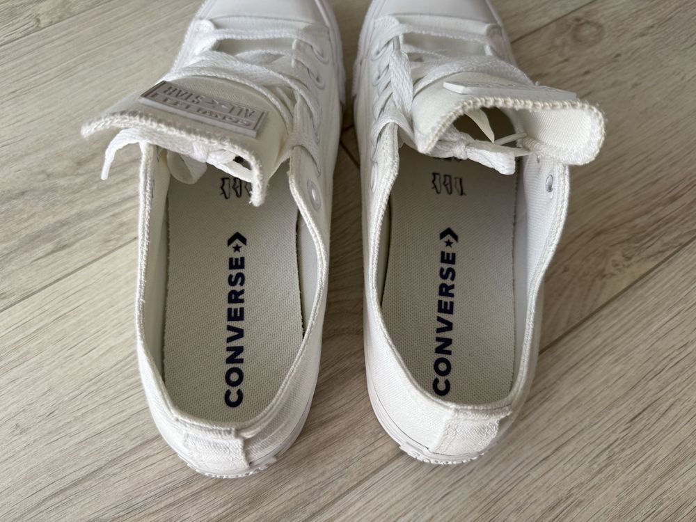 Trampki Converse 39 Chuck Taylor sneakersy niskie biale