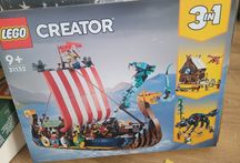 Lego CREATOR 31132 9+ Duży Statek Wikingów i wąż z Midgargu
