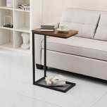 Loft Czarny Metal STOLIK POD LAPTOPA Wino Pomocniczy Kawowy NrG168