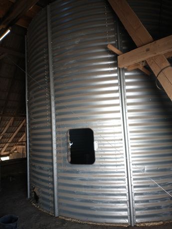 Silos zbożowy 34 Ton bin zbiornik na zboże pellet średnica 3.55m