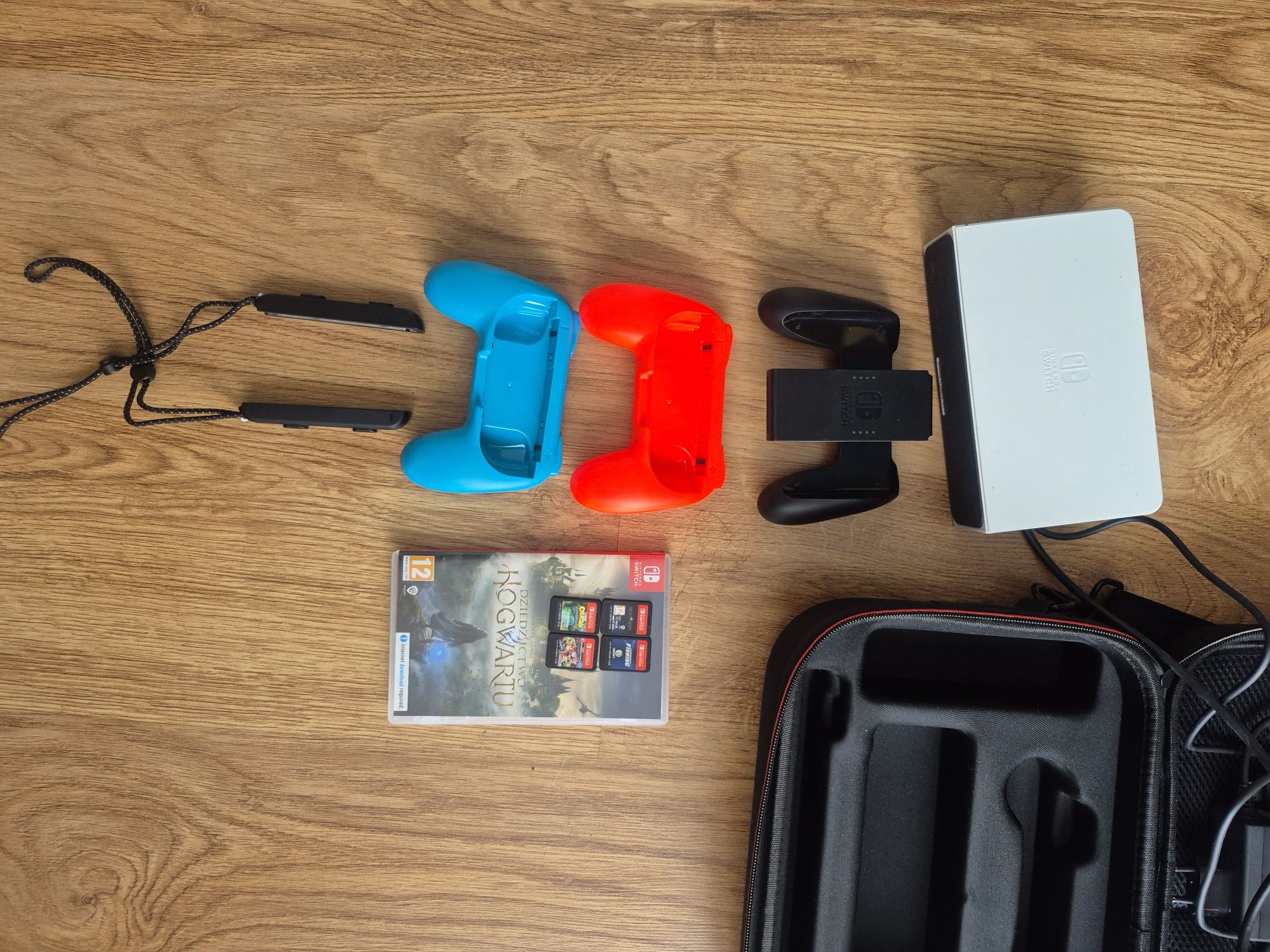 Nintendo switch OLED, 5 gier GwarancjaMEGA ZESTAW