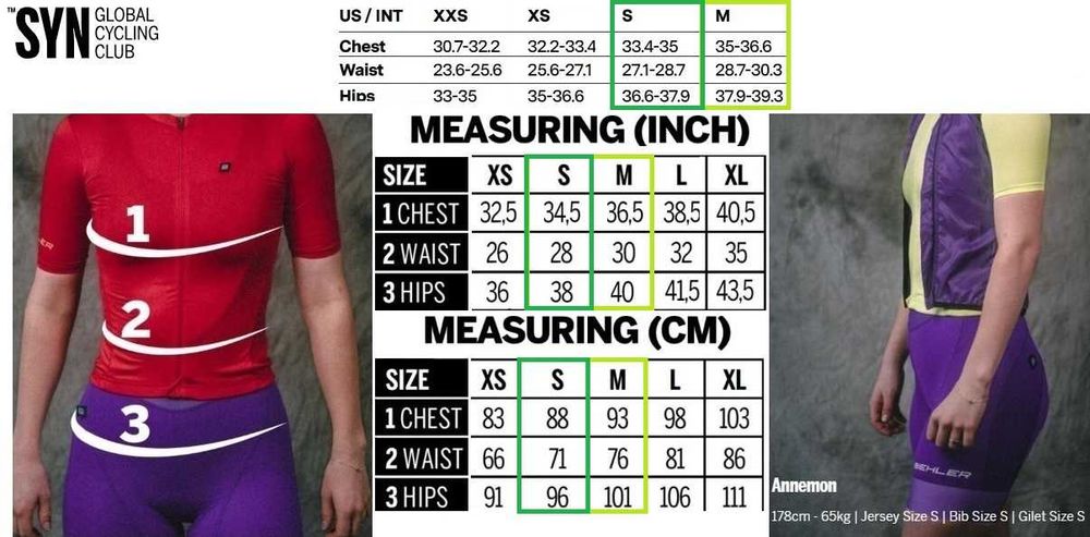 |S-M| Женские Велошорты SYN / Бибшорты Biehler Syndicate Supreme Gold