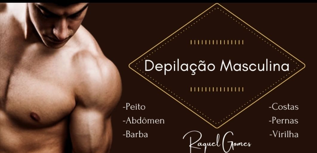 Depilação masculina ate 22h30