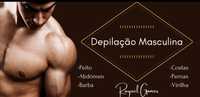 Depilação masculina ate 22h30