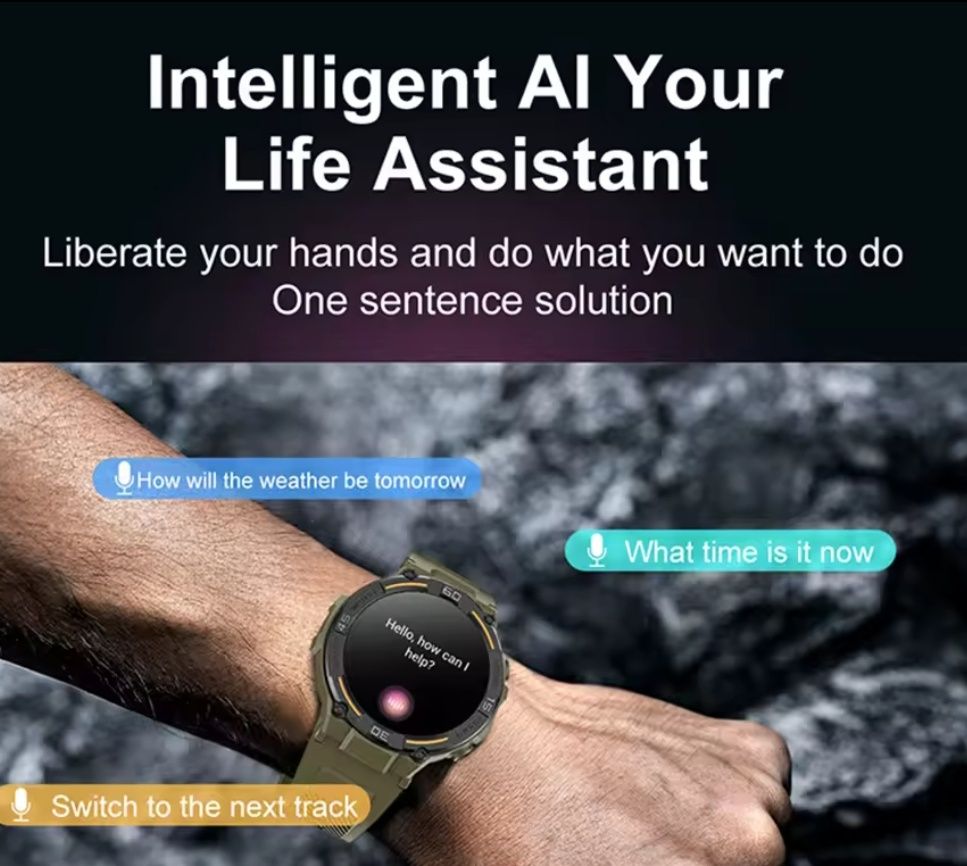 Smartwatch design Militar - Novo