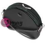 organizer OBAG MOON LIGHT elegancki welur zielony butelkowy OMAY