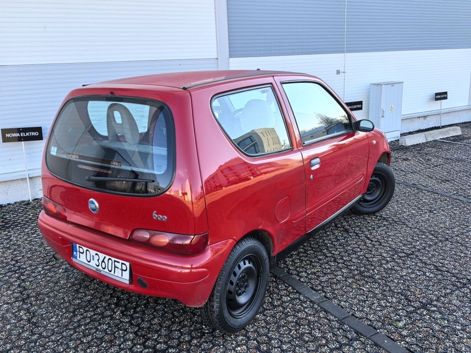 Fiat Seicento 1.1 GAZ 2007 Model 600 Salon PL Jazda za Grosze