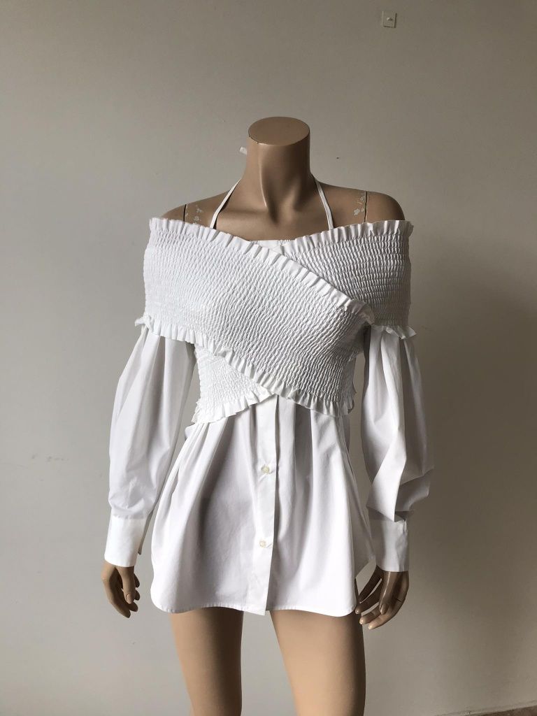 MSGM koszulowa bluzka damska S/M