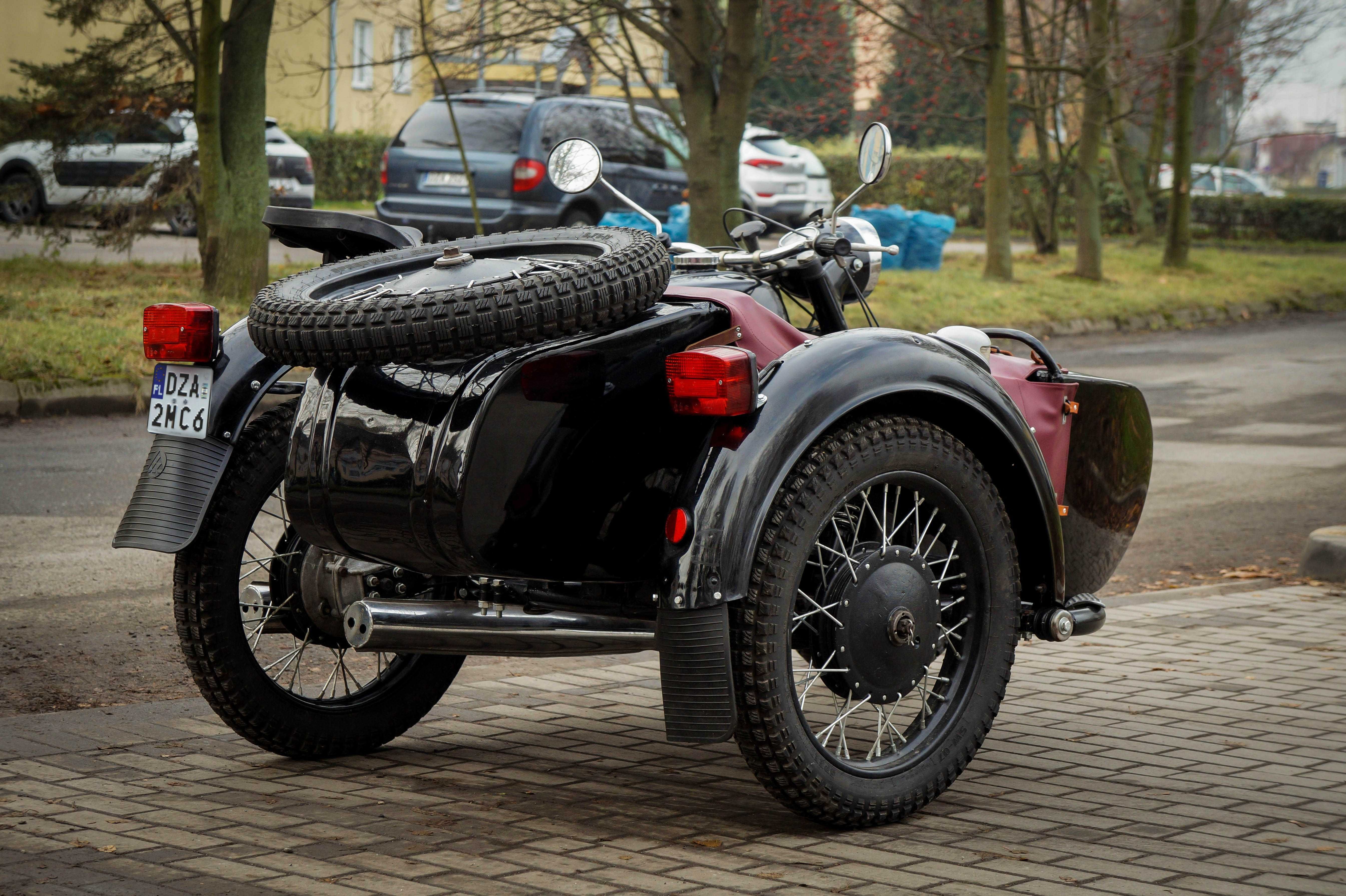 Motocykl DNIEPR Kosz MT9 Ural k750 Odrestaurowany ZAREJESTROWANY WSTE.