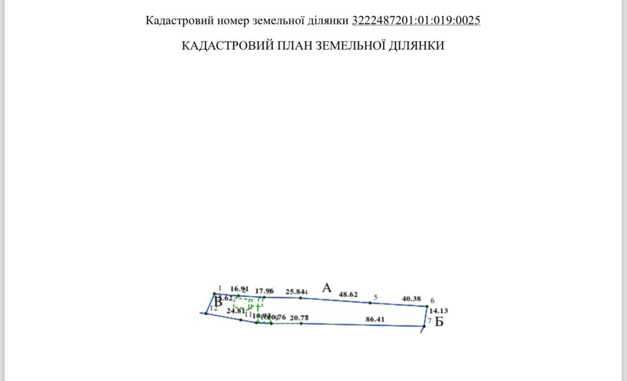 Продаж земельної ділянки під забудову, 25 соток,  поруч Феофанія
