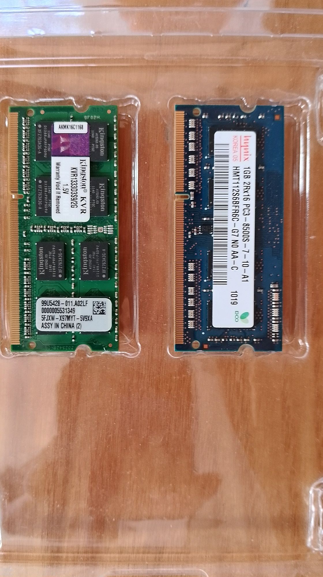 Pamięć RAM 2x1 gb
