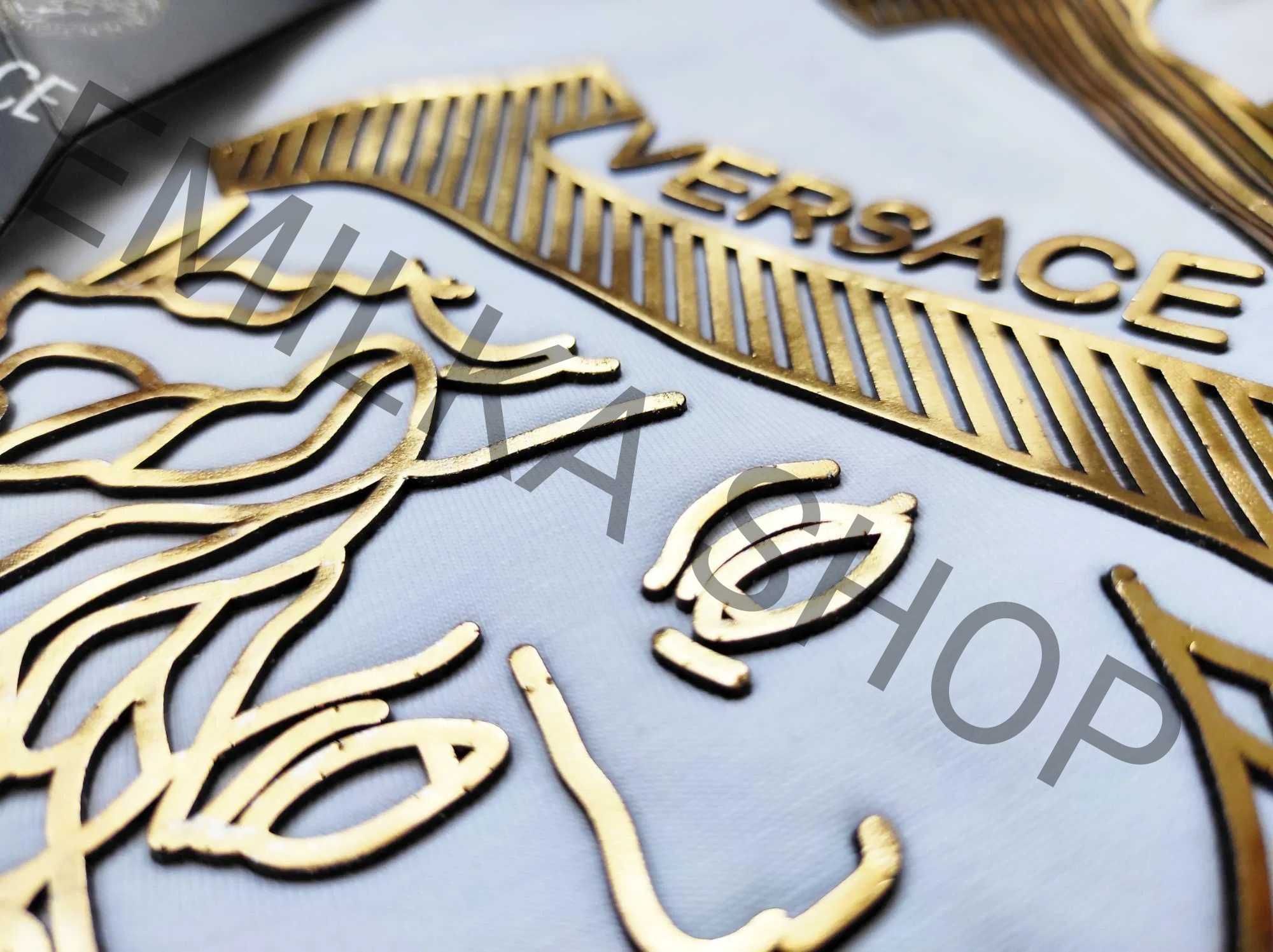 Zestaw koszulka Versace premium biała+czarna