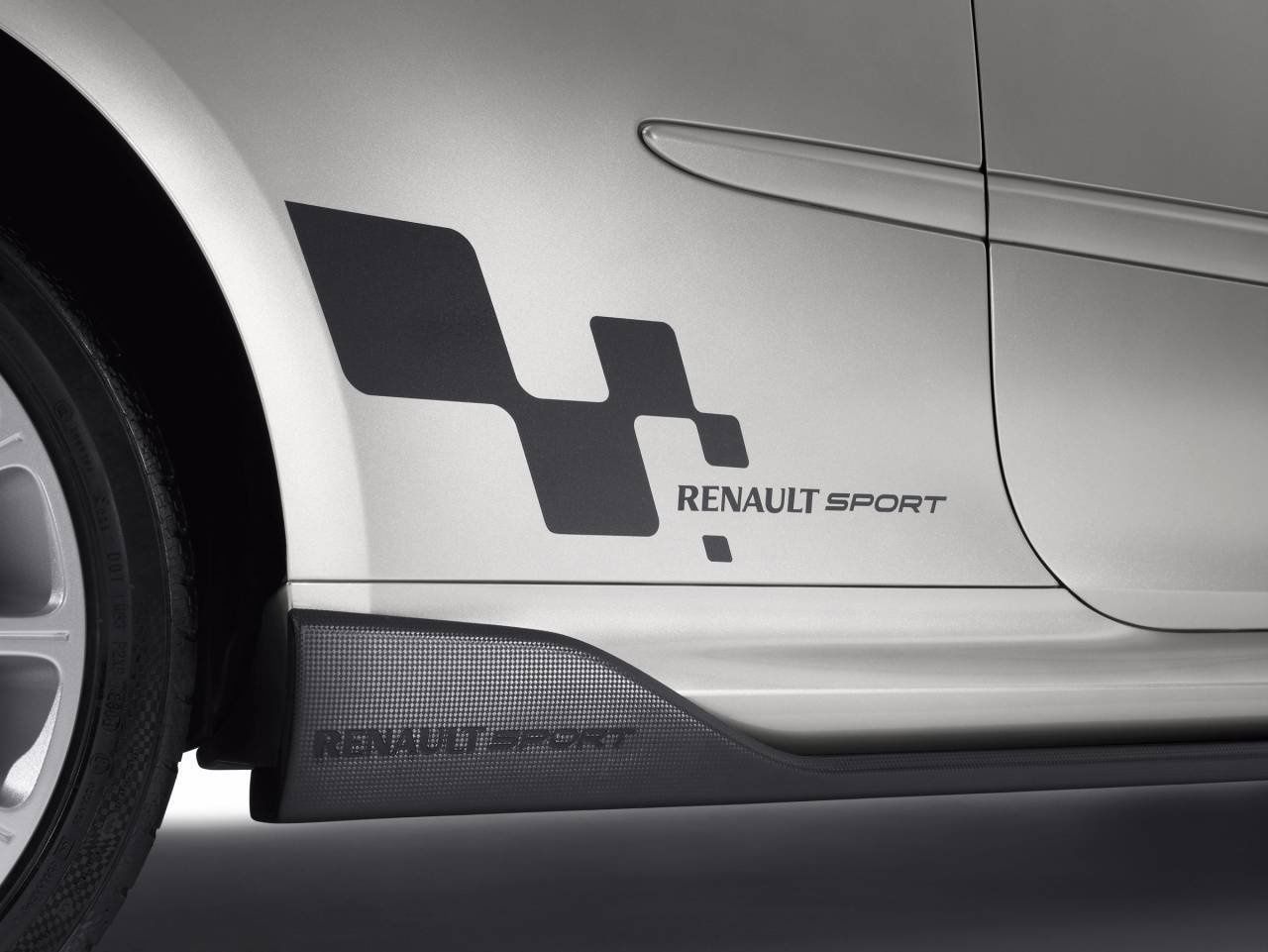 Наклейки на авто автомобиль Renault sport r26r рено