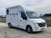 Renault Master koniowóz 2.3 diesel 165 KM do przewozu koni zwierzat FV
