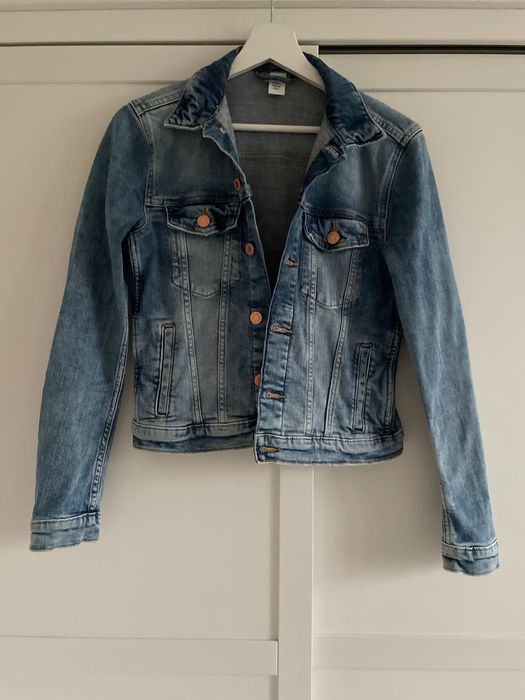 Kurtka katana jeansow H&M r.S