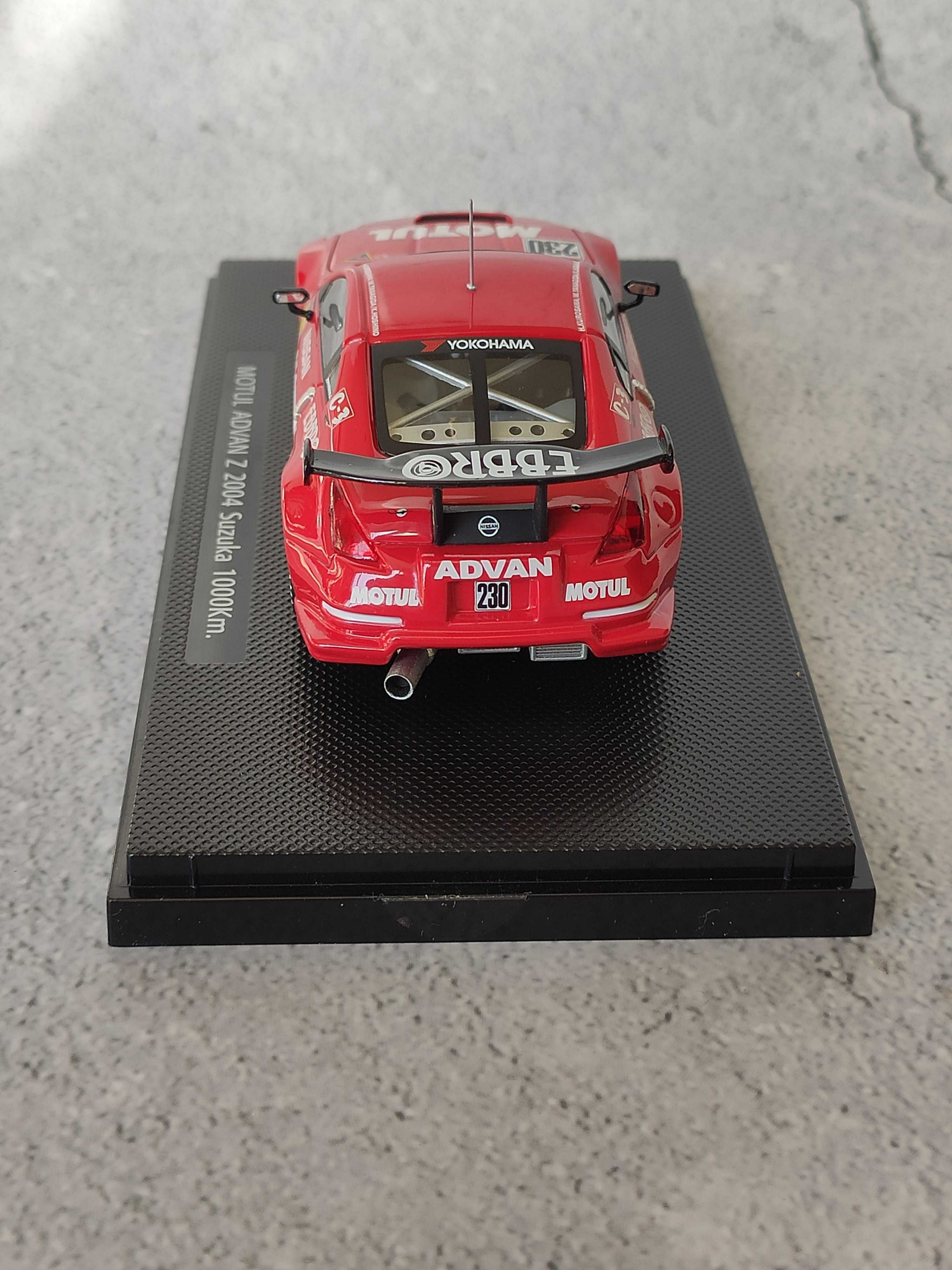 EBBRO 1/43 Motul Advan Nissan Z Suzuka 1000km 2004