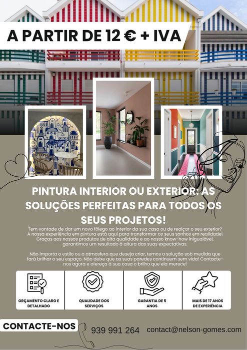 O Seu Parceiro de Confiança em Pintura!