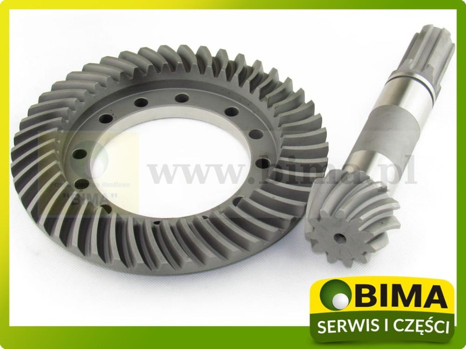 Wałek atakujący+koło fi117mm przedni napęd mf 11x45 MF Massey Ferguson