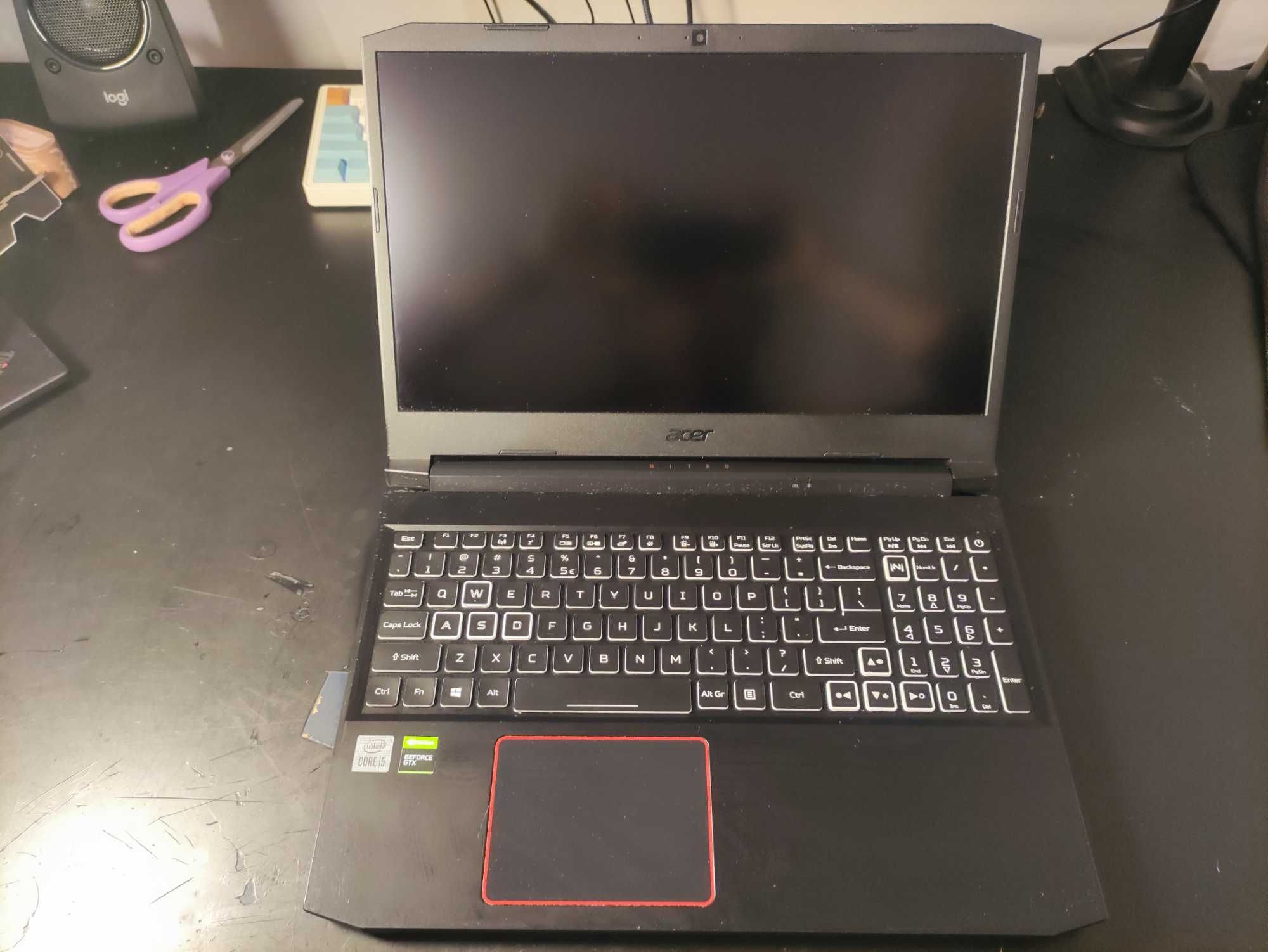 Laptop Acer Nitro 5 GTX 1660TI - I5 10gen Idealny do grania i pracy