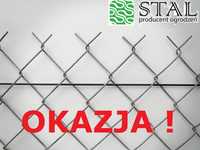 Siatka ogrodzeniowa ocynk fi2,5 65x65 h=1,5m 12,40 1mb!!