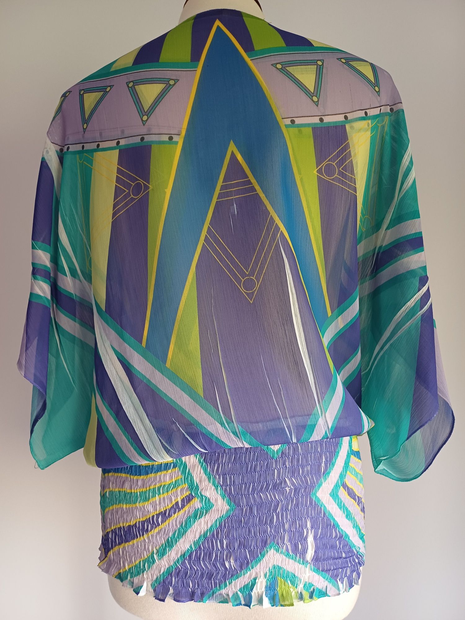 Blusa multicolor
