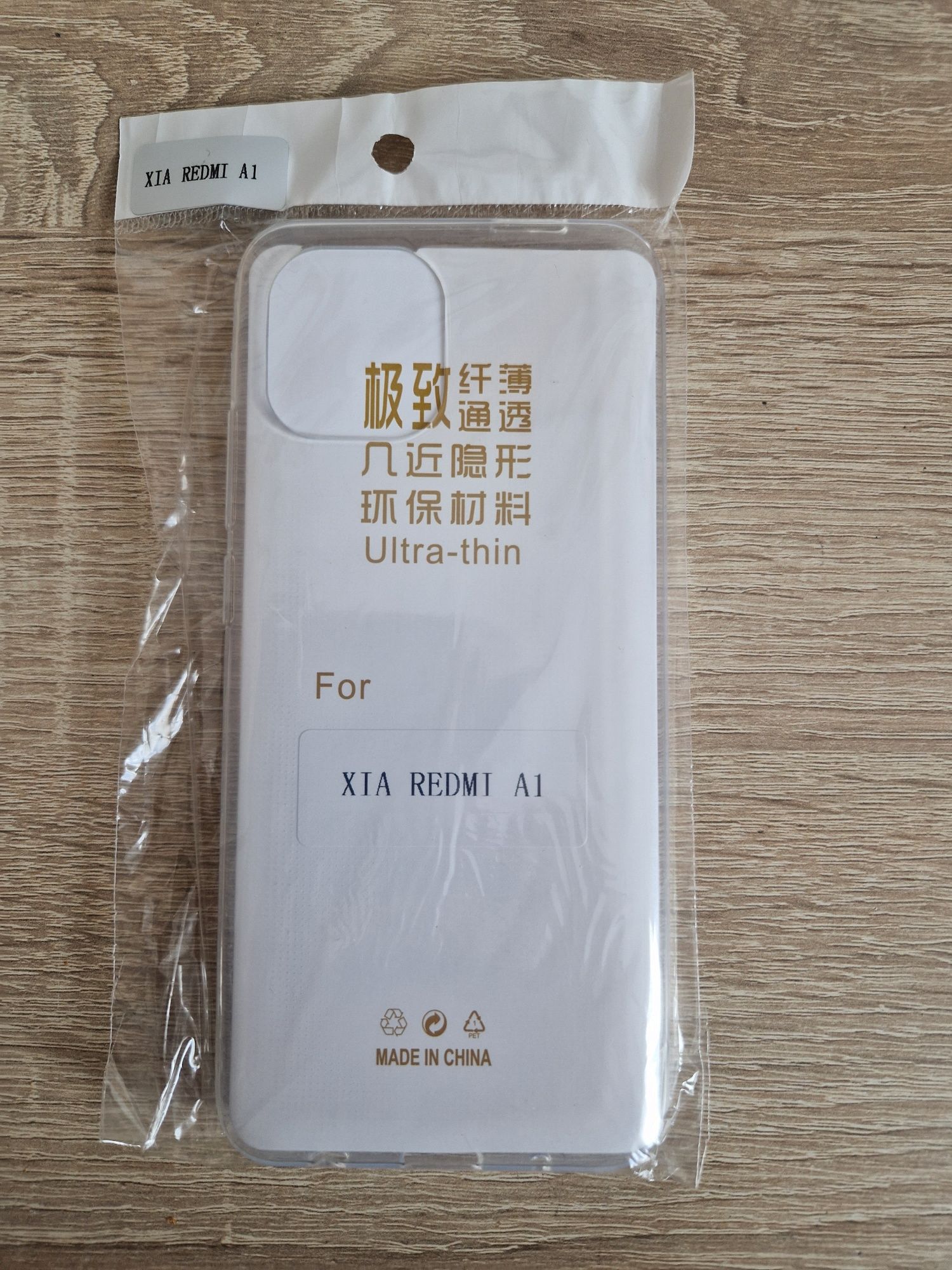 Back Case Ultra Slim 0,3MM do XIAOMI REDMI A1 Przezroczysty