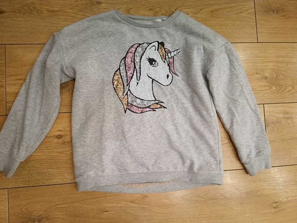 Bluza z jednorożcem 134/140
