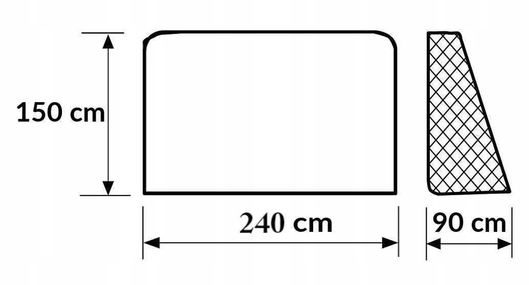 NOWA 240x150cm bramka piłkarska do piłki nożnej dla dzieci OKAZJA
