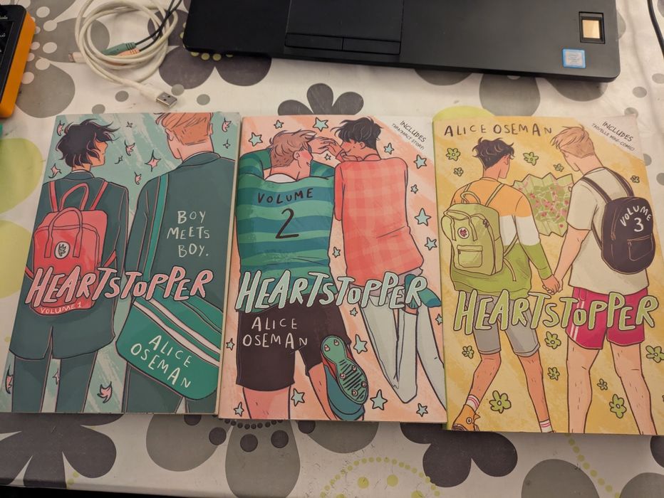 Heartstopper 1, 2 e 3
