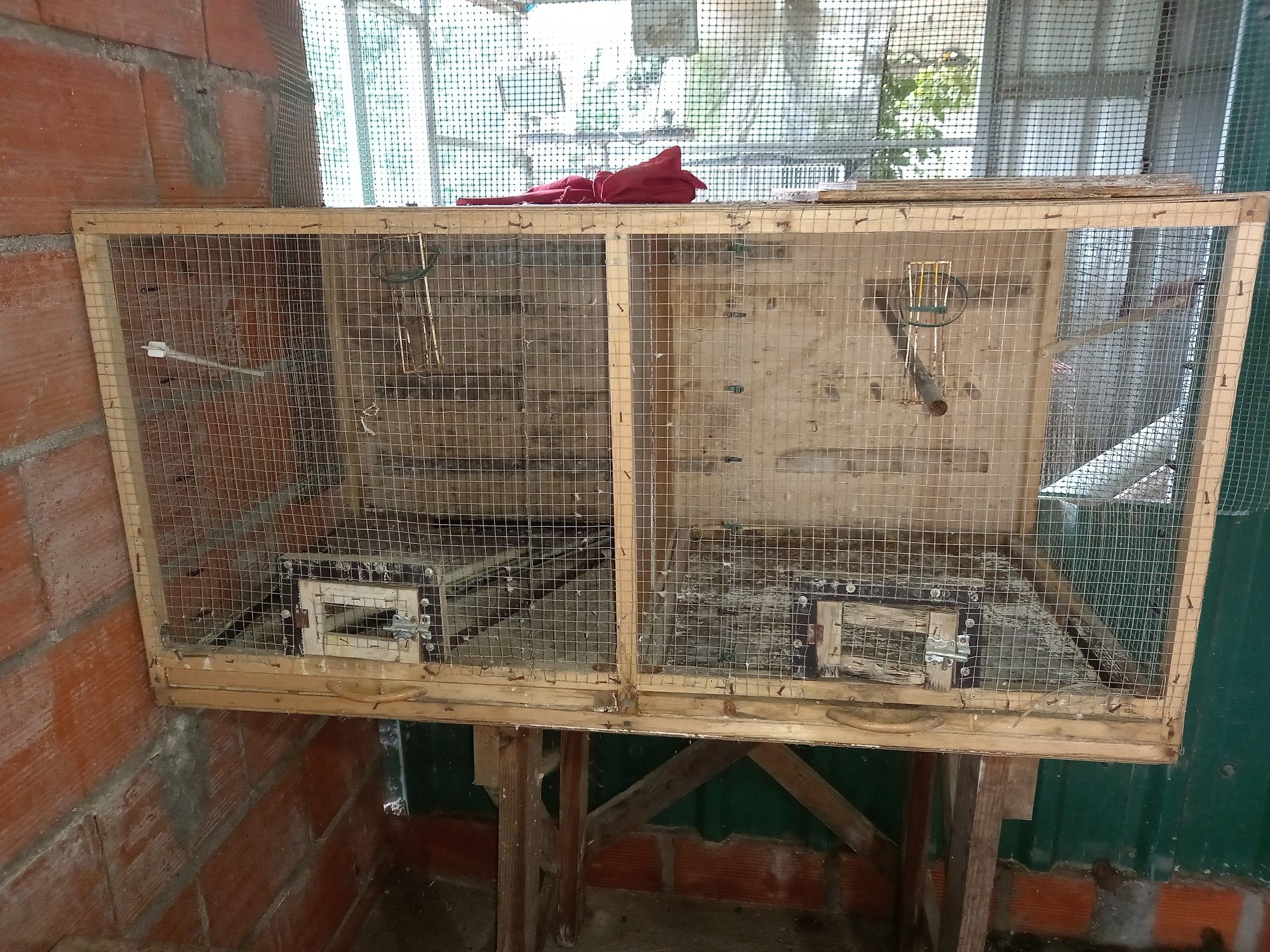 Gaiolas para aves pequeno/médio porte