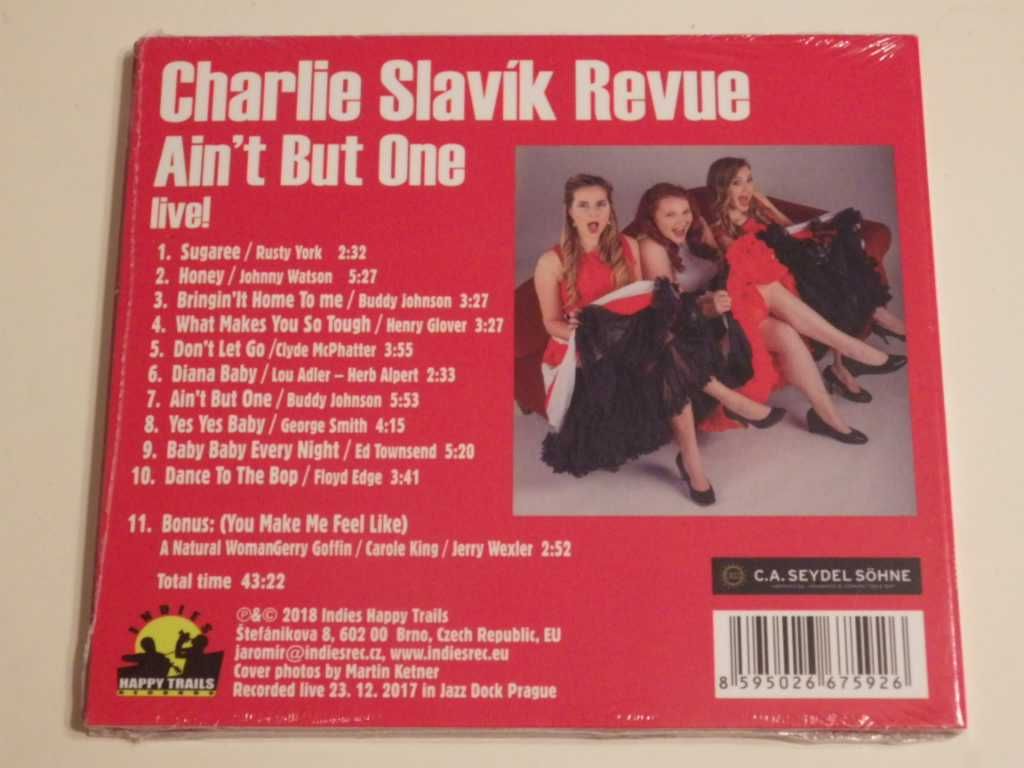 CD: Ain't But One Live! Charlie Slavik Revue