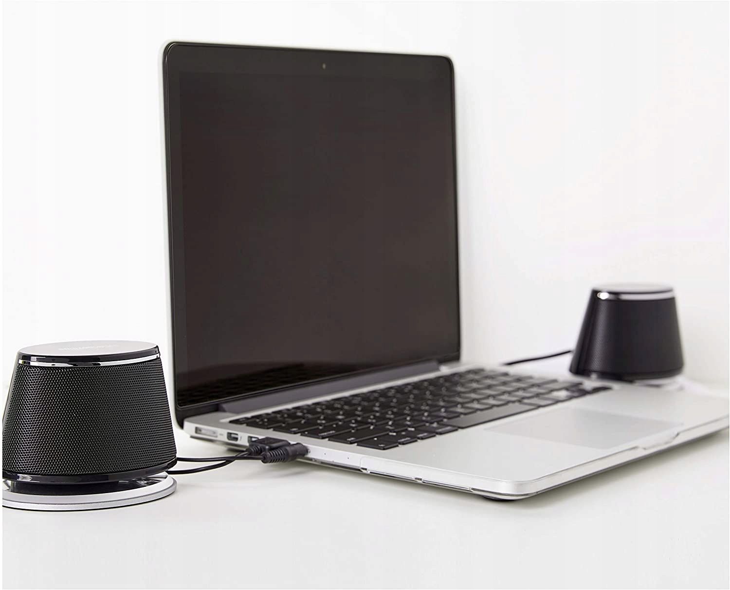 zestaw głośników 2szt 2.0 amazon czarny stereo